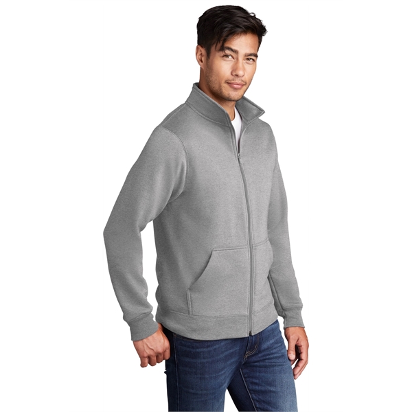 Port & Company Core Fleece Cadet Full-Zip Sweatshirt - Port & Company Core Fleece Cadet Full-Zip Sweatshirt - Image 30 of 30