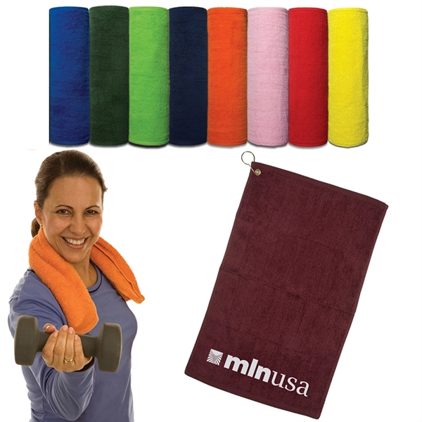 Hand Towel (16x25) - Dark Colors - Hand Towel (16x25) - Dark Colors - Image 0 of 10