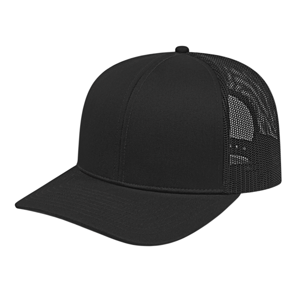 Poly/Cotton Trucker Mesh Back Cap - Poly/Cotton Trucker Mesh Back Cap - Image 2 of 29