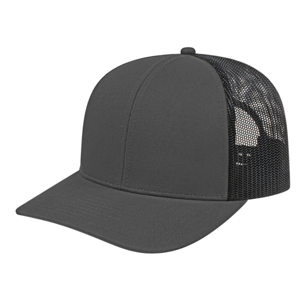 Poly/Cotton Trucker Mesh Back Cap - Poly/Cotton Trucker Mesh Back Cap - Image 5 of 29