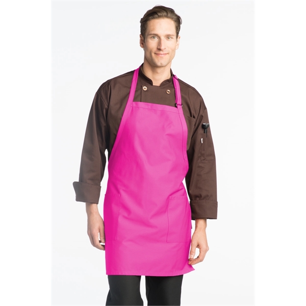 Premium Apron Fashion Colors w/ 2 Patch Pockets - Premium Apron Fashion Colors w/ 2 Patch Pockets - Image 3 of 5