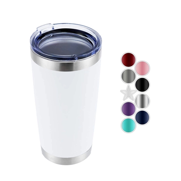 Stainless Steel Tumbler, 20 oz. - Stainless Steel Tumbler, 20 oz. - Image 1 of 2