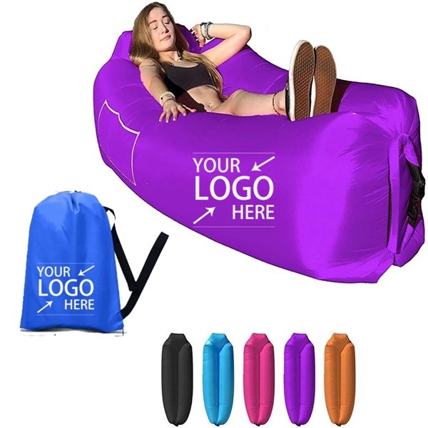 Outdoors Inflatable Air Lounger - Outdoors Inflatable Air Lounger - Image 0 of 8