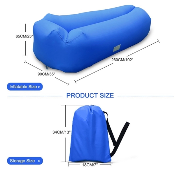 Outdoors Inflatable Air Lounger - Outdoors Inflatable Air Lounger - Image 1 of 8