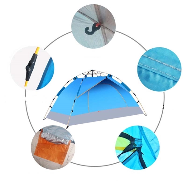 Pop Up Tent Family Camping - Pop Up Tent Family Camping - Image 2 of 2
