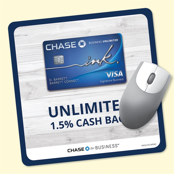 Vynex® Heavy Duty 8" x 8" x 3/16" Hard Surface Mouse Pad - Vynex® Heavy Duty 8" x 8" x 3/16" Hard Surface Mouse Pad - Image 0 of 0