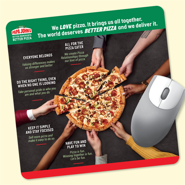 Vynex®DuraTec® 8" x 8" x 1/16" Hard Surface Mouse Pad - Vynex®DuraTec® 8" x 8" x 1/16" Hard Surface Mouse Pad - Image 0 of 0