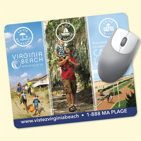 Peel&Place®8"x9.5"x.015" Ultra Thin Mouse Pad - Peel&Place®8"x9.5"x.015" Ultra Thin Mouse Pad - Image 0 of 1