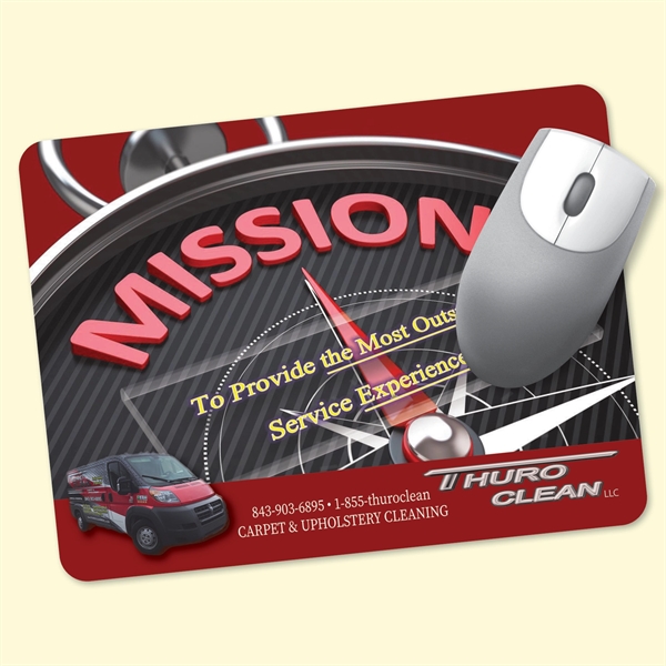 Barely There™ 6" x 8 " x .020" Ultra Thin Mouse Pad - Barely There™ 6" x 8 " x .020" Ultra Thin Mouse Pad - Image 0 of 1
