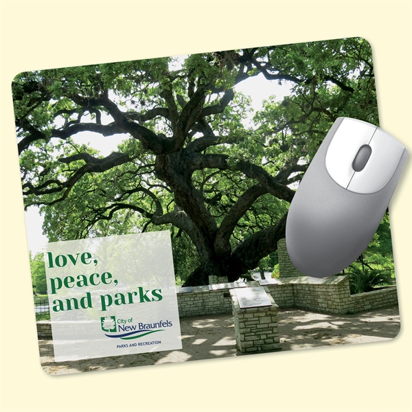 Barely There™8"x9.5"x.020" Ultra Thin Mouse Pad - Barely There™8"x9.5"x.020" Ultra Thin Mouse Pad - Image 0 of 1