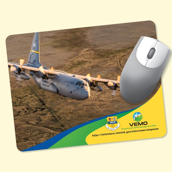 Barely There™ 7" x 9" x .020" Ultra Thin Mouse Pad - Barely There™ 7" x 9" x .020" Ultra Thin Mouse Pad - Image 0 of 1