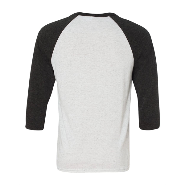 BELLA + CANVAS Three-Quarter Sleeve Baseball Tee - BELLA + CANVAS Three-Quarter Sleeve Baseball Tee - Image 41 of 93
