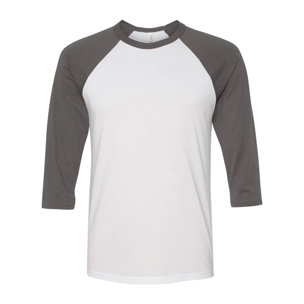 BELLA + CANVAS Three-Quarter Sleeve Baseball Tee - BELLA + CANVAS Three-Quarter Sleeve Baseball Tee - Image 44 of 93