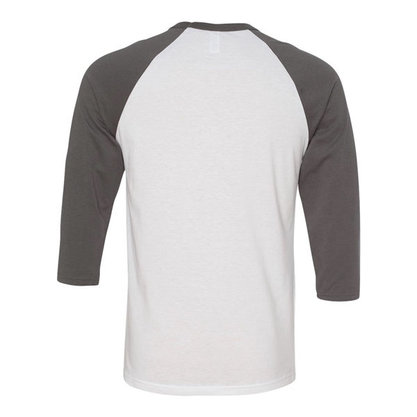 BELLA + CANVAS Three-Quarter Sleeve Baseball Tee - BELLA + CANVAS Three-Quarter Sleeve Baseball Tee - Image 46 of 93