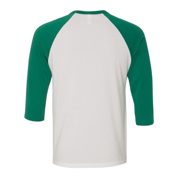 BELLA + CANVAS Three-Quarter Sleeve Baseball Tee - BELLA + CANVAS Three-Quarter Sleeve Baseball Tee - Image 67 of 93