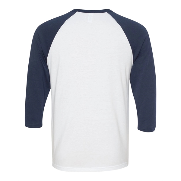 BELLA + CANVAS Three-Quarter Sleeve Baseball Tee - BELLA + CANVAS Three-Quarter Sleeve Baseball Tee - Image 73 of 93