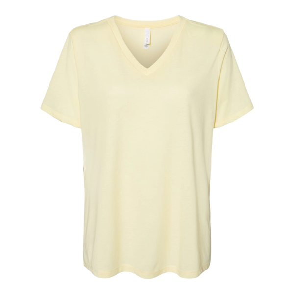 BELLA + CANVAS Women's Relaxed Jersey V-Neck Tee - BELLA + CANVAS Women's Relaxed Jersey V-Neck Tee - Image 81 of 100