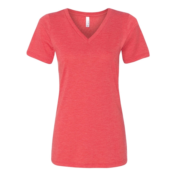 BELLA + CANVAS Women's Relaxed Jersey V-Neck Tee - BELLA + CANVAS Women's Relaxed Jersey V-Neck Tee - Image 83 of 100