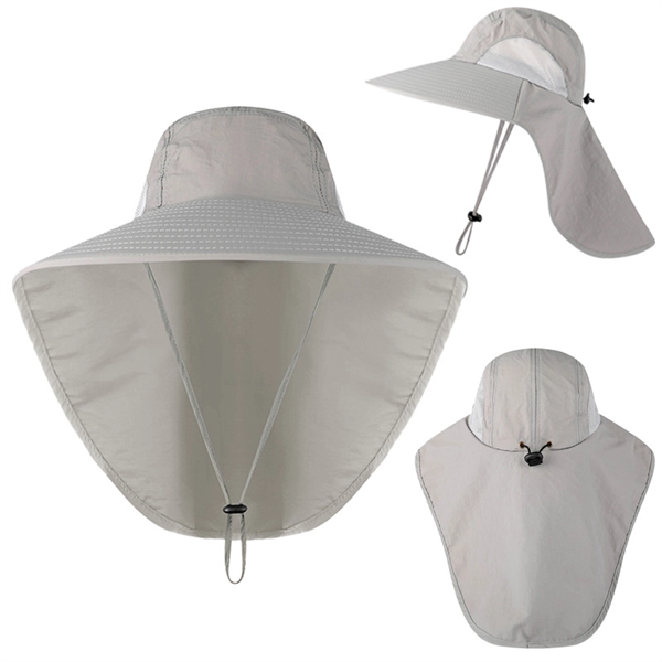 Fishing Sun Hat with Neck Cover - Fishing Sun Hat with Neck Cover - Image 0 of 3