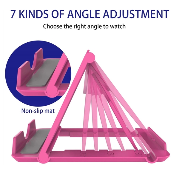 Foldable Plastic  Cell Phone Holder - Foldable Plastic  Cell Phone Holder - Image 2 of 4