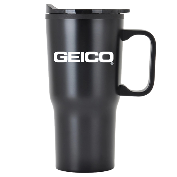 20 oz Economy Contoured Stainless Steel Mug - 20 oz Economy Contoured Stainless Steel Mug - Image 6 of 7