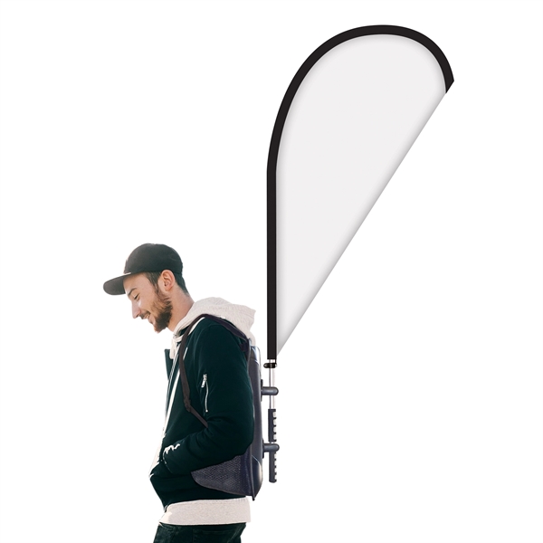 Basic Double Sided Teardrop Backpack Flag Kit - Basic Double Sided Teardrop Backpack Flag Kit - Image 14 of 15
