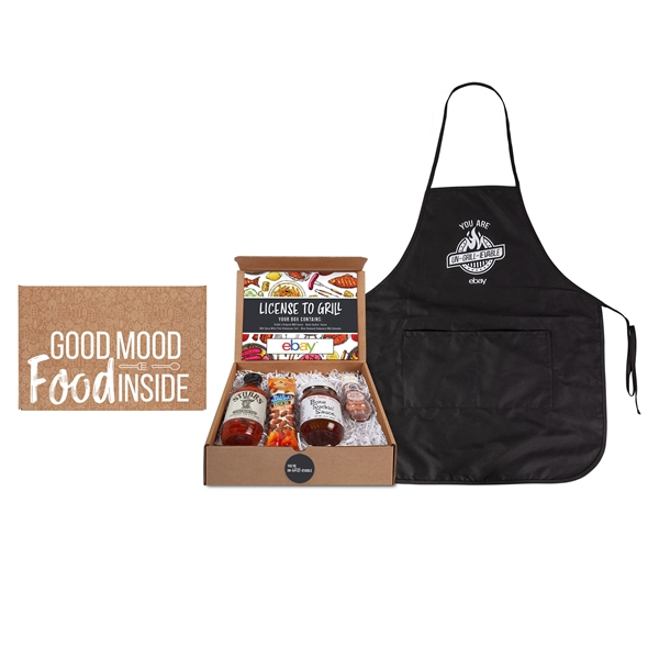 License to Grill - BBQ Gourmet Kit with Apron - License to Grill - BBQ Gourmet Kit with Apron - Image 0 of 2