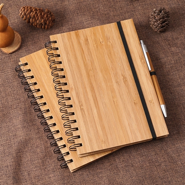Bamboo Notebook And Pen - Bamboo Notebook And Pen - Image 1 of 3