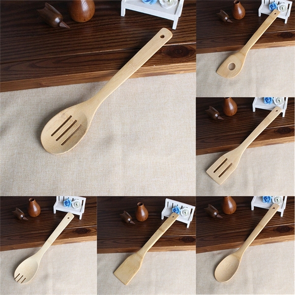 7pcs Bamboo Kitchen Tool Set - 7pcs Bamboo Kitchen Tool Set - Image 1 of 2