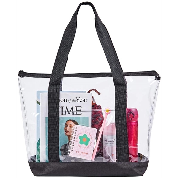 Large Clear Tote Bag - Large Clear Tote Bag - Image 0 of 4