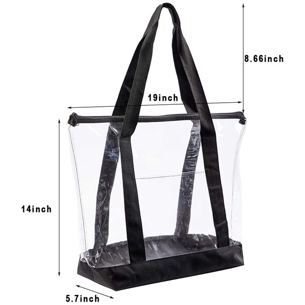 Large Clear Tote Bag - Large Clear Tote Bag - Image 1 of 4