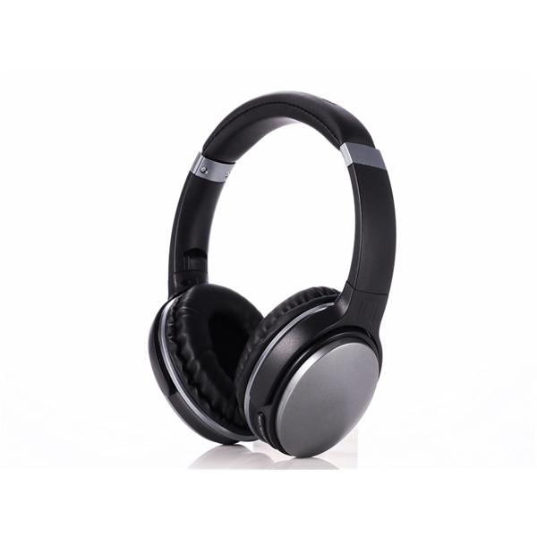 Noise Cancelling Stereo Bluetooth Over-Ear Headphones - Noise Cancelling Stereo Bluetooth Over-Ear Headphones - Image 2 of 5