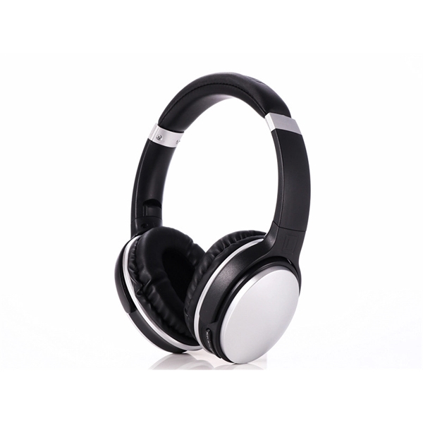 Noise Cancelling Stereo Bluetooth Over-Ear Headphones - Noise Cancelling Stereo Bluetooth Over-Ear Headphones - Image 3 of 5