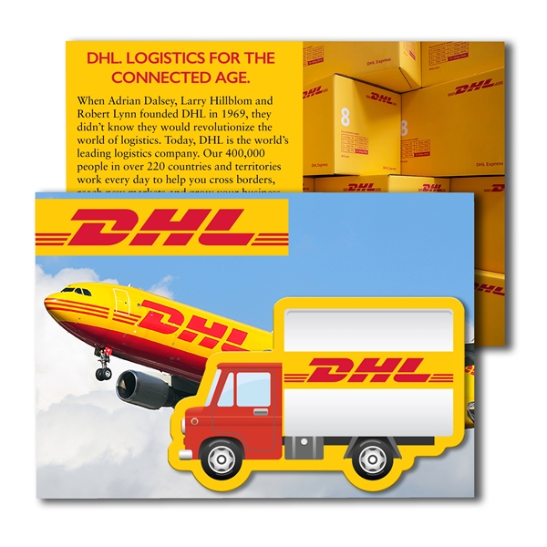 Post Card with Full Color Box Truck Coaster - Post Card with Full Color Box Truck Coaster - Image 0 of 1