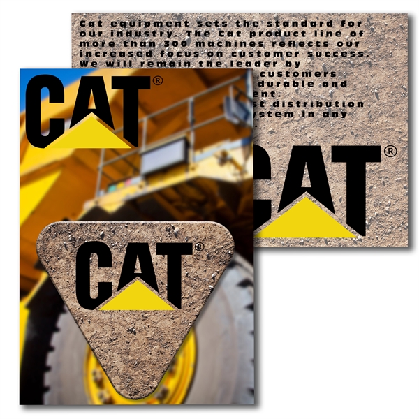 Post Card with Full Color Triangle Coaster - Post Card with Full Color Triangle Coaster - Image 0 of 1