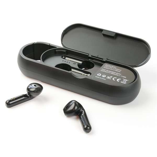 Sync Truly Wireless Earbuds and Bluetooth® Speaker Set - Sync Truly Wireless Earbuds and Bluetooth® Speaker Set - Image 1 of 6