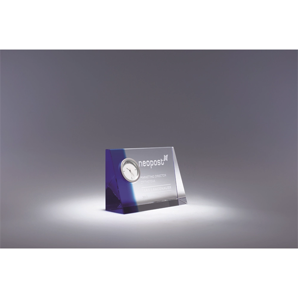 Variations Color Optic Crystal Analog Clock - Variations Color Optic Crystal Analog Clock - Image 0 of 0