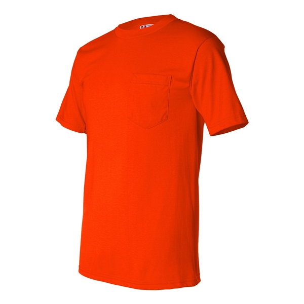 Bayside USA-Made 50/50 Pocket T-Shirt - Bayside USA-Made 50/50 Pocket T-Shirt - Image 2 of 6