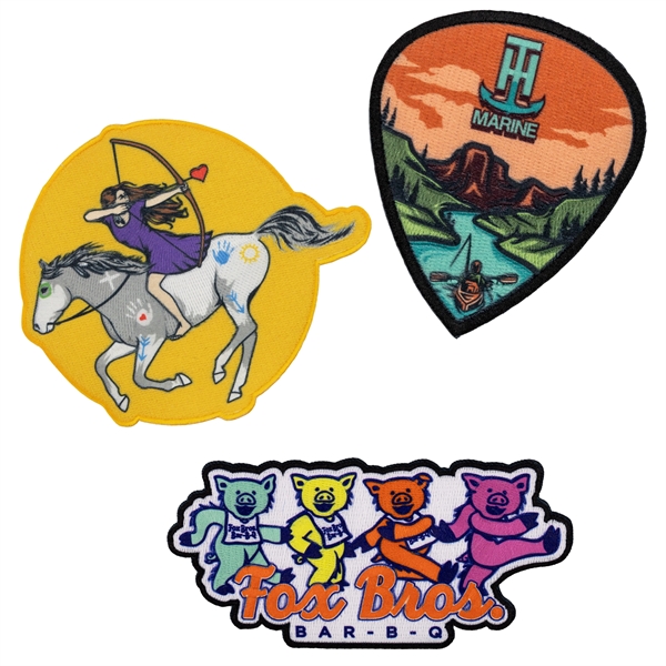 Pin Pointe Embroidered Full Color Patch