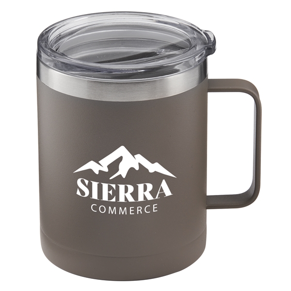 14 OZ. Powder Coated Stainless Steel Insulated Camping Mug - 14 OZ. Powder Coated Stainless Steel Insulated Camping Mug - Image 2 of 17