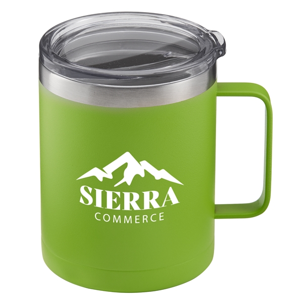 14 OZ. Powder Coated Stainless Steel Insulated Camping Mug - 14 OZ. Powder Coated Stainless Steel Insulated Camping Mug - Image 3 of 17