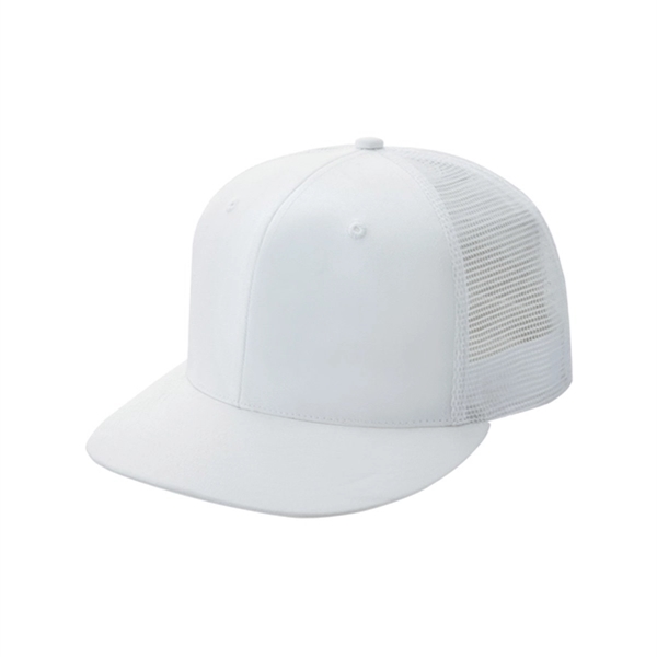 Flat Bill Trucker Cap - Flat Bill Trucker Cap - Image 0 of 2