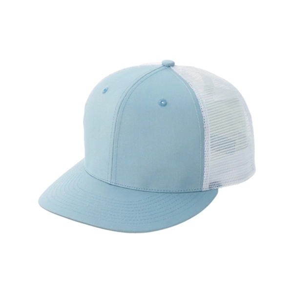 Flat Bill Trucker Cap - Flat Bill Trucker Cap - Image 2 of 2