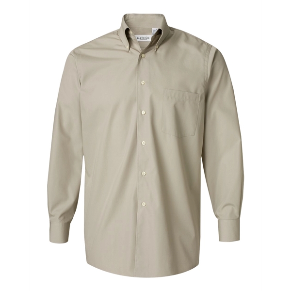 Van Heusen Silky Poplin Shirt - Van Heusen Silky Poplin Shirt - Image 19 of 21