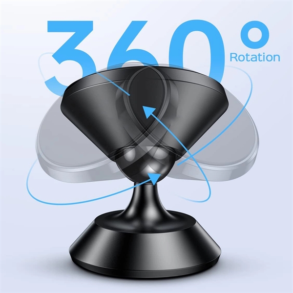 Free Rotation Magnetic Phone Holder for Car - Free Rotation Magnetic Phone Holder for Car - Image 2 of 6