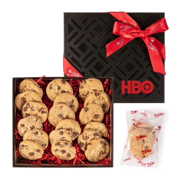 Mrs. Fields Deluxe Chocolate Chip Cookie Nibbler Gift Box - Mrs. Fields Deluxe Chocolate Chip Cookie Nibbler Gift Box - Image 0 of 2