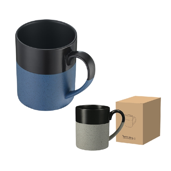 Custom 15oz Two-tone Ceramic Mug