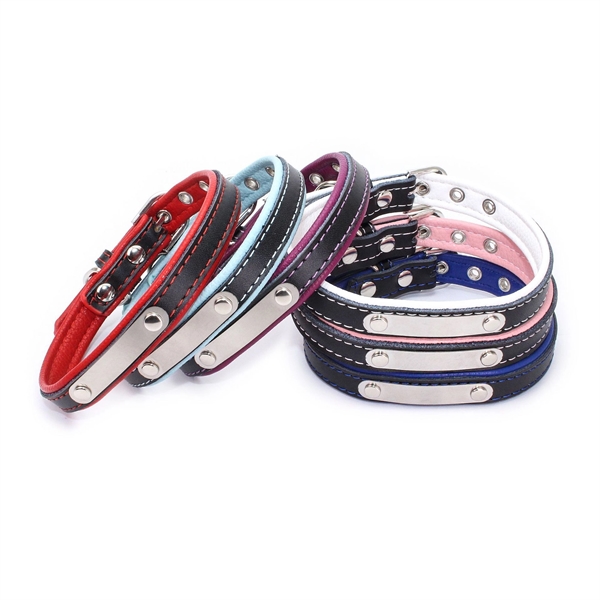 Personalized Nameplate Dog Collar Engraved ID Name Tag - Personalized Nameplate Dog Collar Engraved ID Name Tag - Image 1 of 3