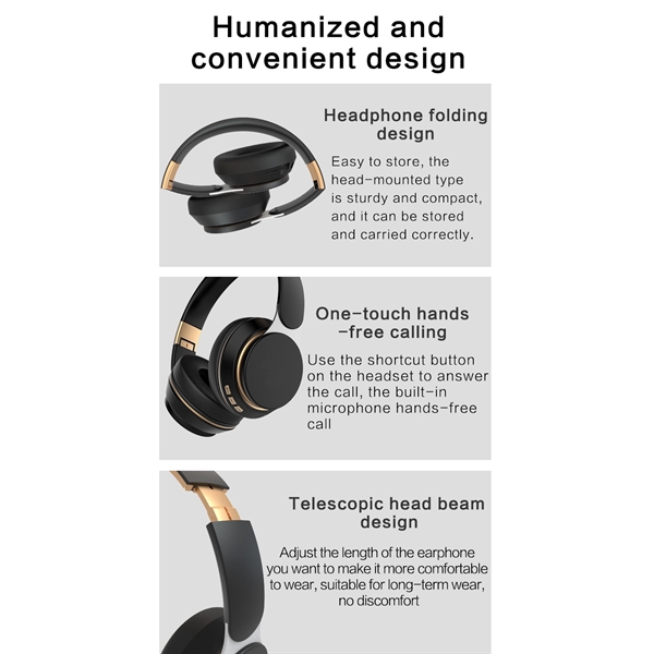 Wireless Bluetooth Headphones - Wireless Bluetooth Headphones - Image 5 of 5