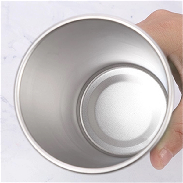 17 Oz Stainless Steel Shatterproof Pint Cup - 17 Oz Stainless Steel Shatterproof Pint Cup - Image 2 of 3